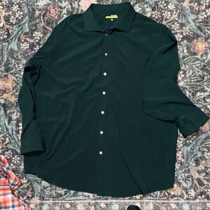 Murano Dark Green Dress Shirt